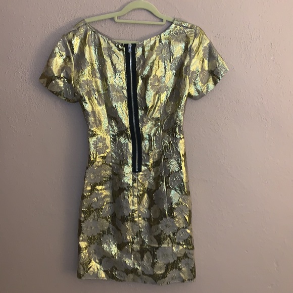 Metallic Gold Phillip Lim Dress - Picture 2 of 9